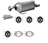 Kit di scarico ASMET per SUBARU Legacy IV Combi 2.0, 110 kW 2.0, 121 kW