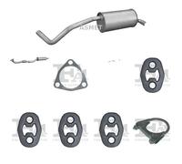 Kit di scarico ASMET per VOLKSWAGEN Fox Hatchback 1.2, 40 kW 1.2, 44 kW