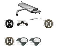 Kit di scarico ASMET per VOLKSWAGEN Golf V Hatchback, Plus 1.4, 55 kW