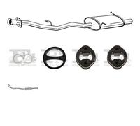 Kit di scarico BOSAL per BMW 316i Compact, E36 1.6, 75 KW