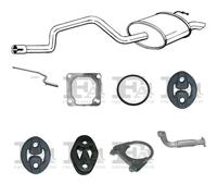 Kit di scarico BOSAL per FORD Mondeo III Hatchback, Sedan 2.0, 66 KW 2.0