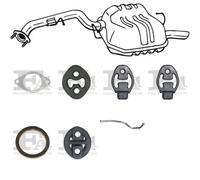 Kit di scarico BOSAL per Mazda 5 MPV 2.0, 81 kW2.0, 105 kW 02/05- 05/10