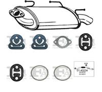 Kit di scarico BOSAL per NISSAN Almera II Hatchback 1.5, 66 KW