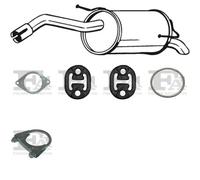 Kit di scarico BOSAL per NISSAN Micra III Hatchback, K12 1.5, 48 KW 1.5, 60