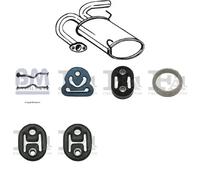 Kit di scarico BOSAL per NISSAN x-Trail Off- Road 2.0, 103 kW 2.0, 110 kW