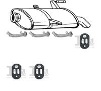 IZAWIT 27.021 Marmitta adatto per PEUGEOT 206 SW (2E/K)