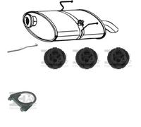 Kit di scarico BOSAL per PEUGEOT 406 Sedan 2.0, 66 KW