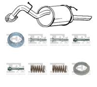 Kit di scarico BOSAL per TOYOTA Yaris Hatchback 998 cc, 51 kW 12/10-