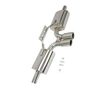 Kit Di Scarico Completo In Acciaio Inox Catback Per Porsche 986 Per Boxster Base E S 2.5L, 2.7L E 3.2L. HETEVSCCK