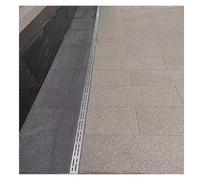 Kit di scarico per trincea in acciaio inossidabile, copertura di scarico per grondaie a forma di U, grondaia per cucina esterna, grondaia per terrazza, scarico doccia rettangolare per quartieri del