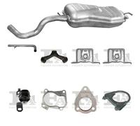 Kit di scarico POLMO per AUDI A3 Hatchback 1.9, 74 KW1.9, 66 KW