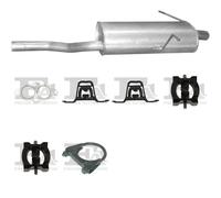 Kit di scarico POLMO per BMW 316i Sedan, E46 1.6, 77 kW 04/00- 02/05, BMW