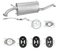 Kit di scarico POLMO per CHEVROLET Aveo Sedan 1.1, 53 KW 1.1, 62 KW 03/06