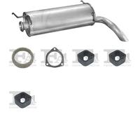 Tubo di scarico ASMET per PEUGEOT 206 Hatchback 1.4, 55 KW 09/98 - 12/01