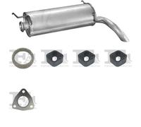 Tubo di scarico ASMET per PEUGEOT 206 Hatchback 1.4, 55 KW 09/98 - 12/01