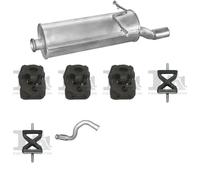 Silenziatore terminale ASMET per CITROEN Xsara Hatchback, Coupe 1.4, 55 KW ,