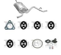 Kit di scarico POLMO per DAEWOO Matiz Hatchback 0.8, 38 KW /98 - 08/00