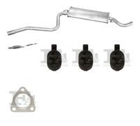 Kit di scarico POLMO per FIAT Cinquecento Hatchback 0.9, 30 KW0.9, 29 KW