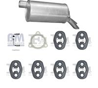 BM Catalysts Tubo di scarico BM70204 per Ford Galaxy