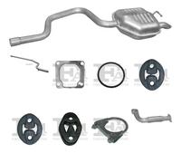 Kit di scarico POLMO per FORD Mondeo III Hatchback, Sedan 2.0, 66 KW 2.0