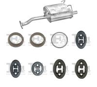 Kit di scarico POLMO per HONDA Civic V Hatchback 1.5, 69 KW