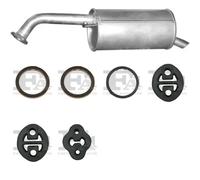 Kit di scarico POLMO per MAZDA Premacy MPV 2.0, 66 KW