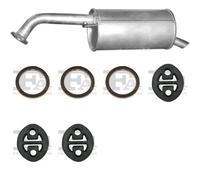 Kit di scarico POLMO per MAZDA Premacy MPV 2.0, 74 KW