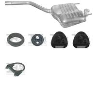 Kit di scarico POLMO per MERCEDES C180 Combi, Sedan, W202 1.8, 90 KW