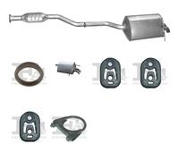 Kit di scarico BOSAL per MERCEDES C180 Combi, Sedan, W203 2.0, 95 KW