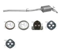 Kit di scarico POLMO per MERCEDES E200 Sedan, W210 2.1, 85 KW 2.2, 75 KW