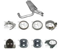 Silenziatore terminale ASMET per MERCEDES E220 Combi, W210 2.2, 92 KW2.2, 105