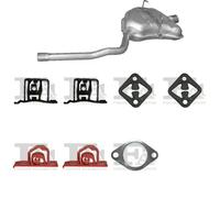 Kit di scarico POLMO per MINI One Hatchback, R50, R53 1.6, 66 KW