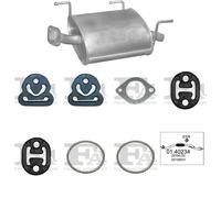 Silenziatore terminale POLMO per NISSAN x-Trail Off- Road 2.0, 103 kW 2.0, 110
