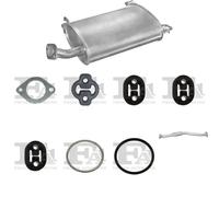Kit di scarico POLMO per NISSAN Primera II Hatchback, Sedan, P11 2.0, 66 KW