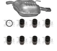 Kit di scarico POLMO per OPEL Vectra C Hatchback, Sedan 2.0, 74 KW 04/02 -