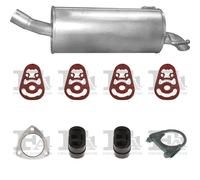 Kit di scarico POLMO per OPEL Zafira B MPV 1.9, 74 KW 1.9, 88 KW 1.9, 110