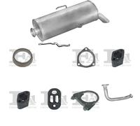 Kit di scarico POLMO per PEUGEOT 106 Hatchback 1.0, 33 KW 1.0, 37 KW