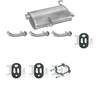 Kit di scarico POLMO per PEUGEOT 206 Combi 1.1, 44 KW 07/02 -