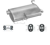 FA1 Kit di scarico per PEUGEOT 206 Combi 1.4 50 KW 07/02