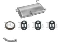 Tubo di scarico ASMET per PEUGEOT 206 Hatchback 1.6, 66 KW