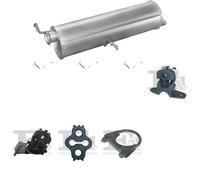 Kit di scarico POLMO per PEUGEOT 307 Hatchback 2.0, 66 KW 08/00 -