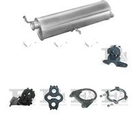 Kit di scarico POLMO per PEUGEOT 307 Hatchback 2.0, 66 KW 08/00 -