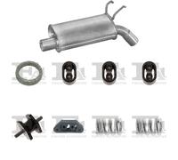 Kit di scarico POLMO per RENAULT Espace II MPV 2.1, 65 KW2.1, 66 KW