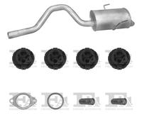 Kit di scarico POLMO per RENAULT Espace III MPV, SWB 2.2, 83 KW