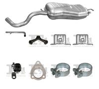 Kit di scarico POLMO per SEAT Leon Hatchback 1.9, 110 KW , SEAT Leon