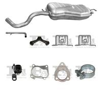 Kit di scarico POLMO per SEAT Leon Hatchback 1.9, 66 KW