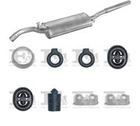 Kit di scarico POLMO per SEAT Toledo I Liftback 1.6, 54 KW
