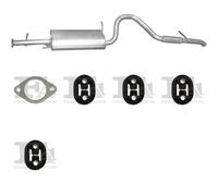 Kit di scarico POLMO per SUZUKI Grand Vitara Off-Road 2.0, 64 KW