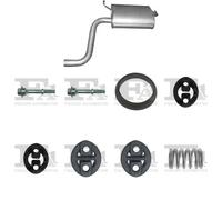 Silenziatore terminale POLMO per TOYOTA Auris Hatchback 1.3, 73 kW 1.3, 74 kW