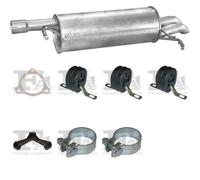 Kit di scarico POLMO per VOLKSWAGEN Passat Sedan, Combi 2.5, 120 KW 2.5